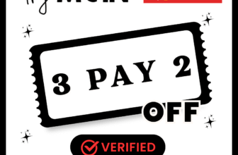 TryMoin Coupons: 3 for 2 Black Week & 10% Off Iced Coffee Deals